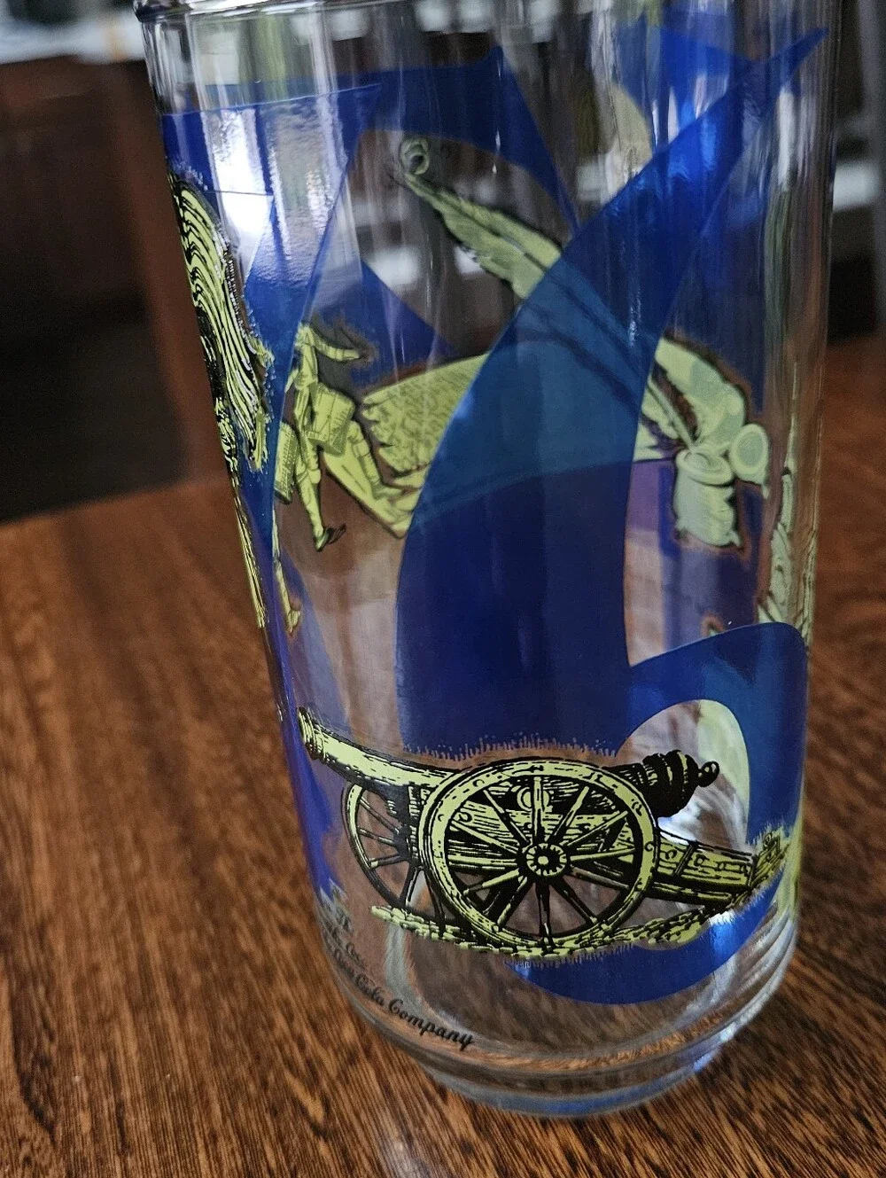 Nine Vintage (1976)Libby Coca Cola Heritage Collecter 8 Oz Glasses.